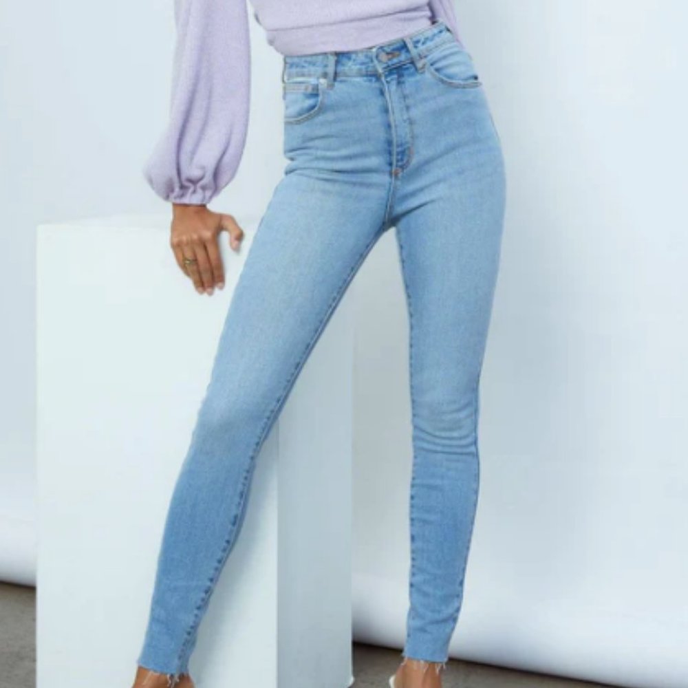 ABRAND HIGH SKINNY ANKLE BASHER JEANS ASHLEY